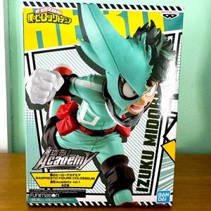 Banpresto My Hero Academia Izuku Midoriya Figure NIB